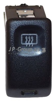 JP GROUP 1196400200 -  Выключатель, обогреватель заднего стекла